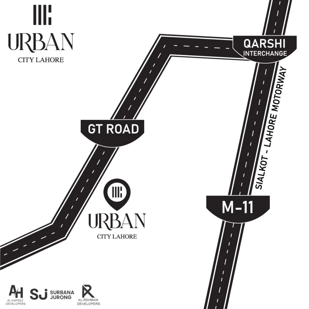 Urban City Lahore Location, Payment Plan, Contact Number Office Location (3)