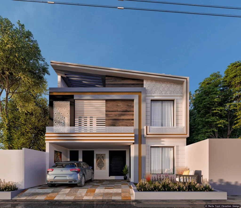 10 Marla House Front Elevation Design (10)