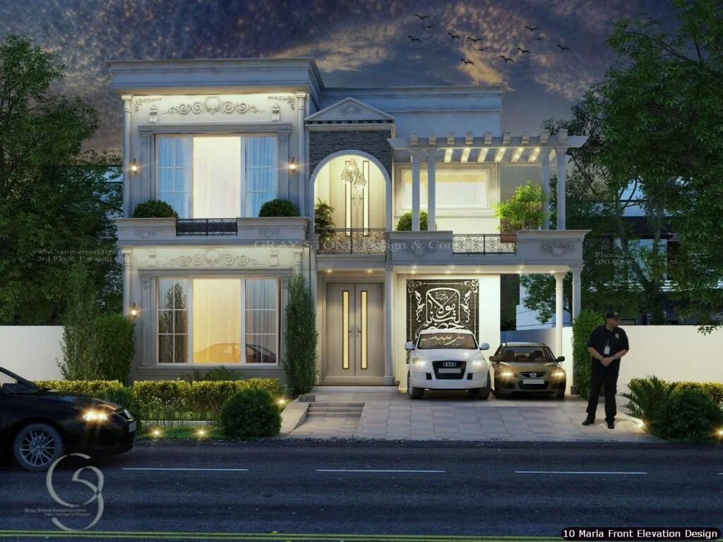10 Marla House Front Elevation Design (103)