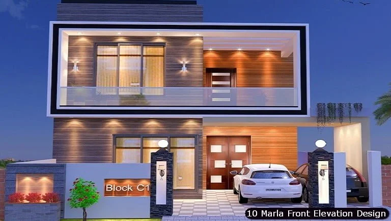 10 Marla House Front Elevation Design (104)