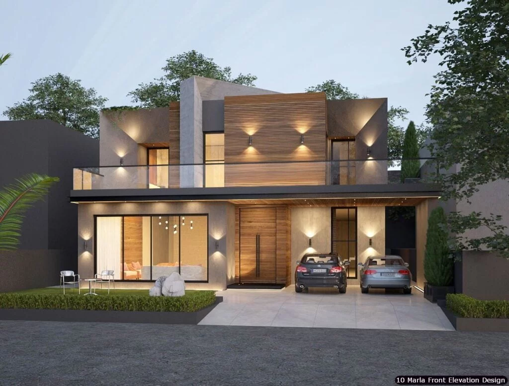 10 Marla House Front Elevation Design (111)