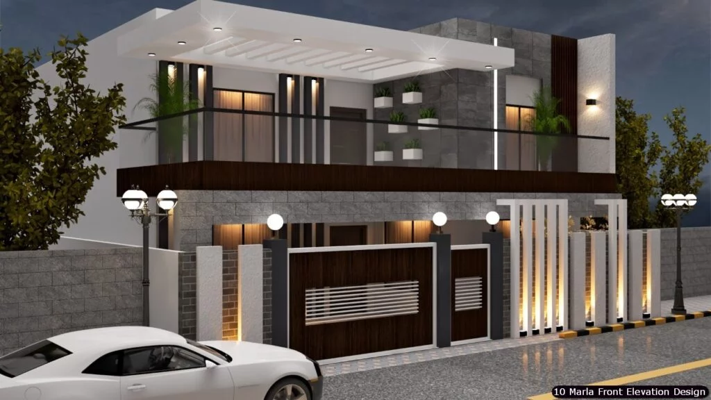 10 Marla House Front Elevation Design (112)