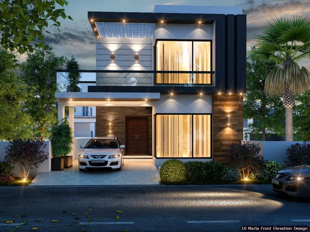 10 Marla House Front Elevation Design (114)