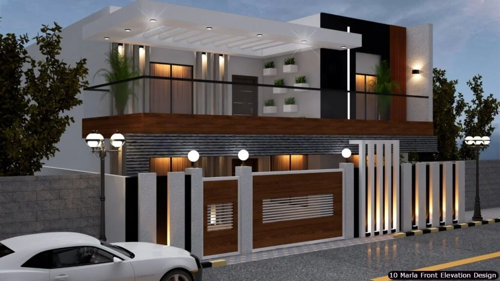 10 Marla House Front Elevation Design (116)