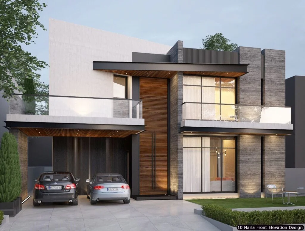 10 Marla House Front Elevation Design (118)