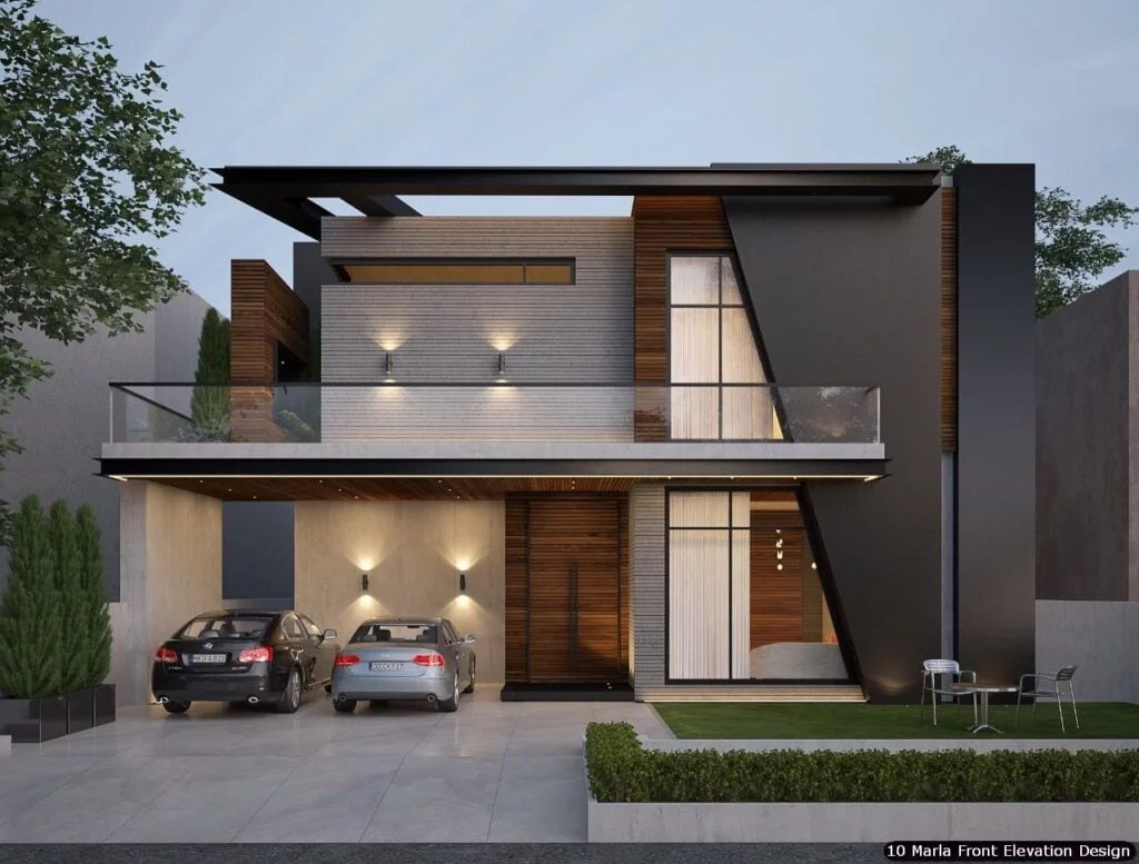 10 Marla House Front Elevation Design (119)