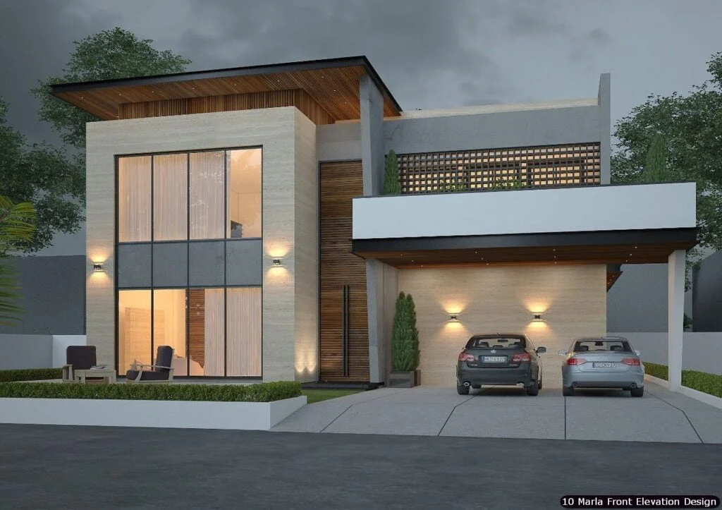 10 Marla House Front Elevation Design (120)