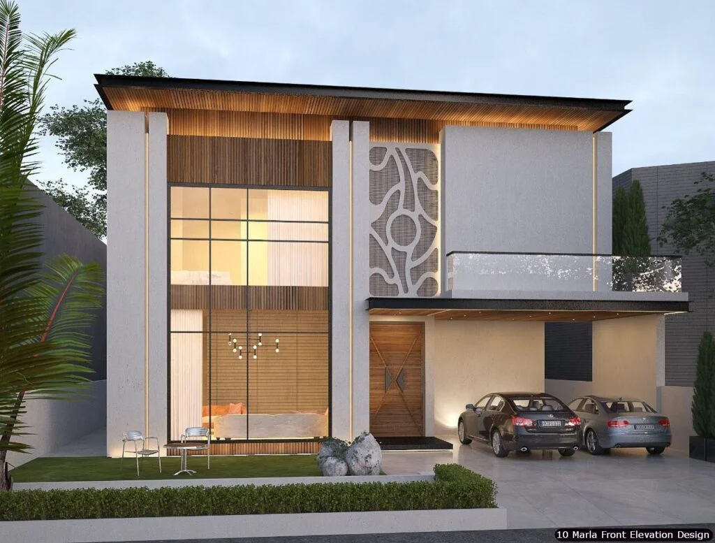 10 Marla House Front Elevation Design (122)