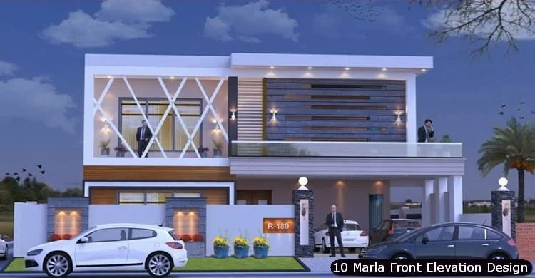 10 Marla House Front Elevation Design (128)