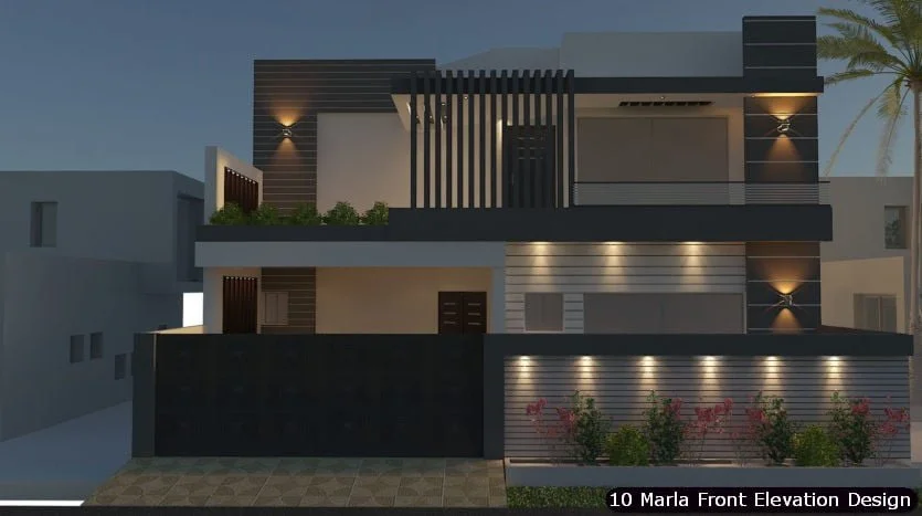 10 Marla House Front Elevation Design (129)