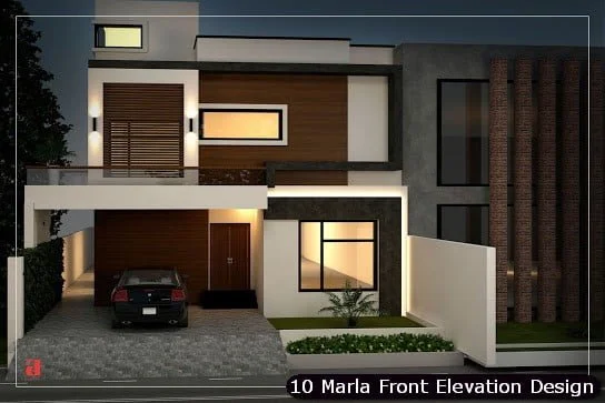 10 Marla House Front Elevation Design (132)
