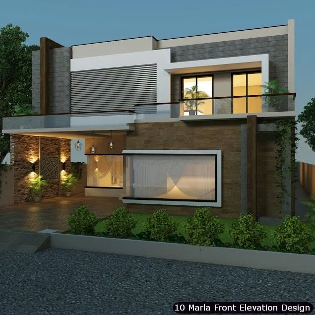 10 Marla House Front Elevation Design (134)