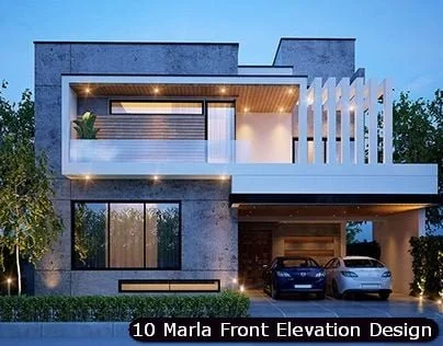 10 Marla House Front Elevation Design (135)