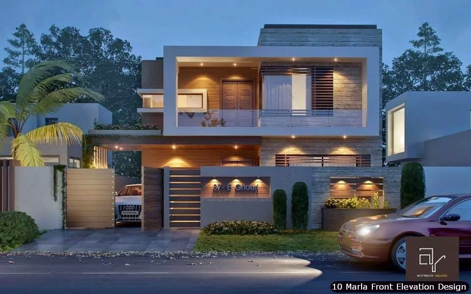 10 Marla House Front Elevation Design (136)