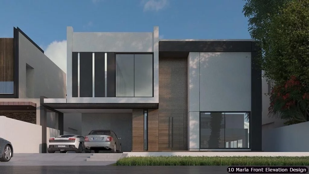 10 Marla House Front Elevation Design (147)