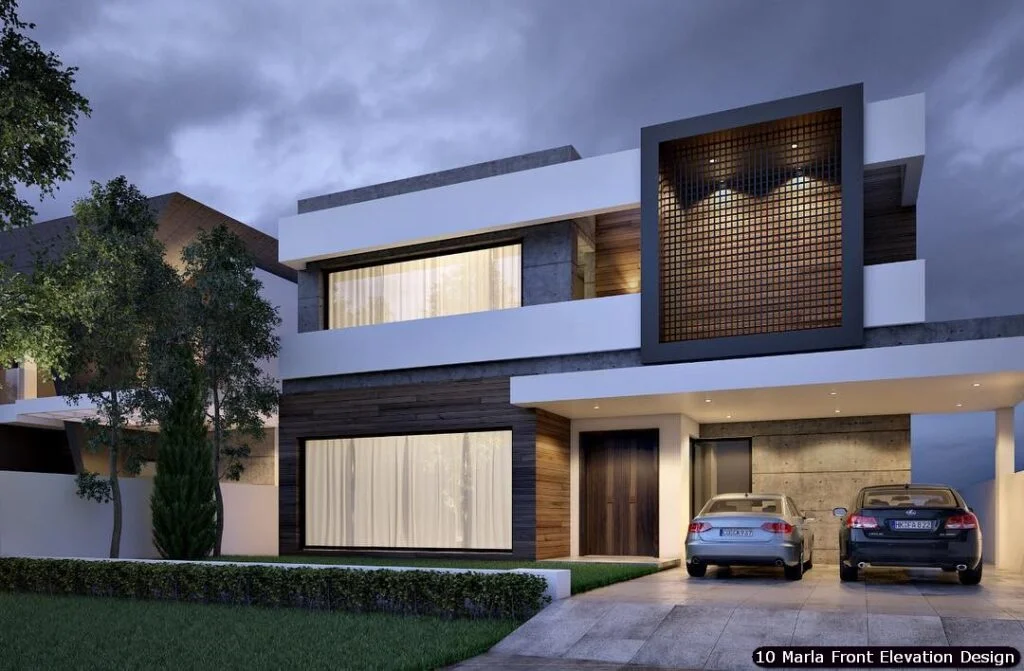 10 Marla House Front Elevation Design (154)