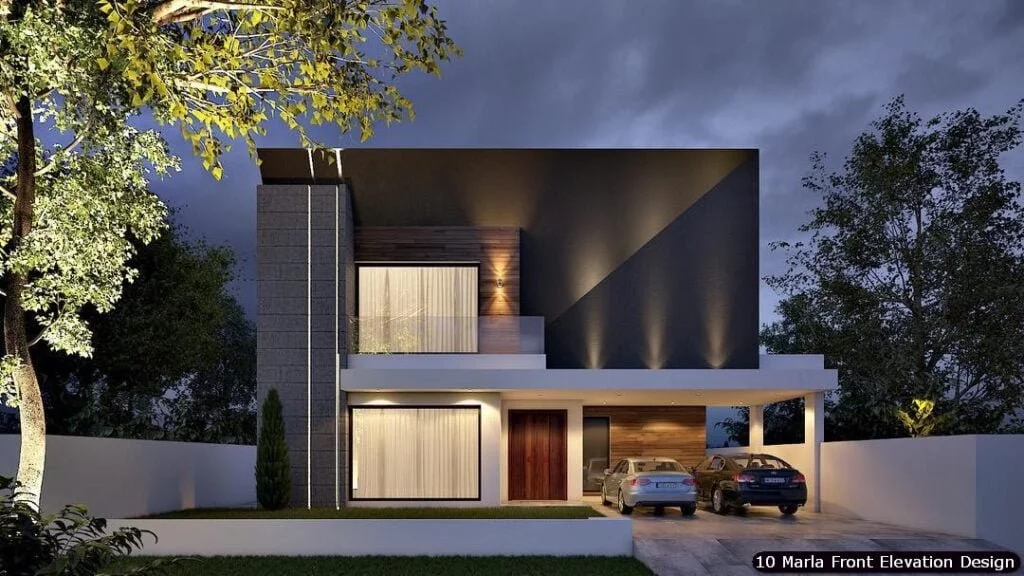 10 Marla House Front Elevation Design (158)