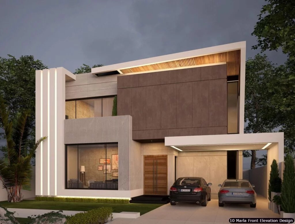 10 Marla House Front Elevation Design (167)