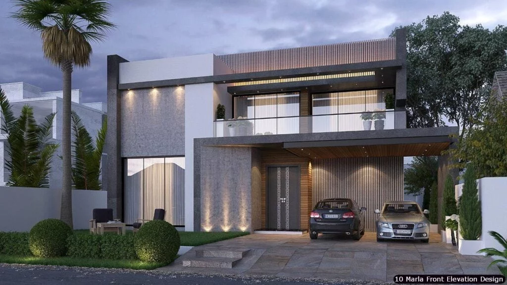 10 Marla House Front Elevation Design (172)