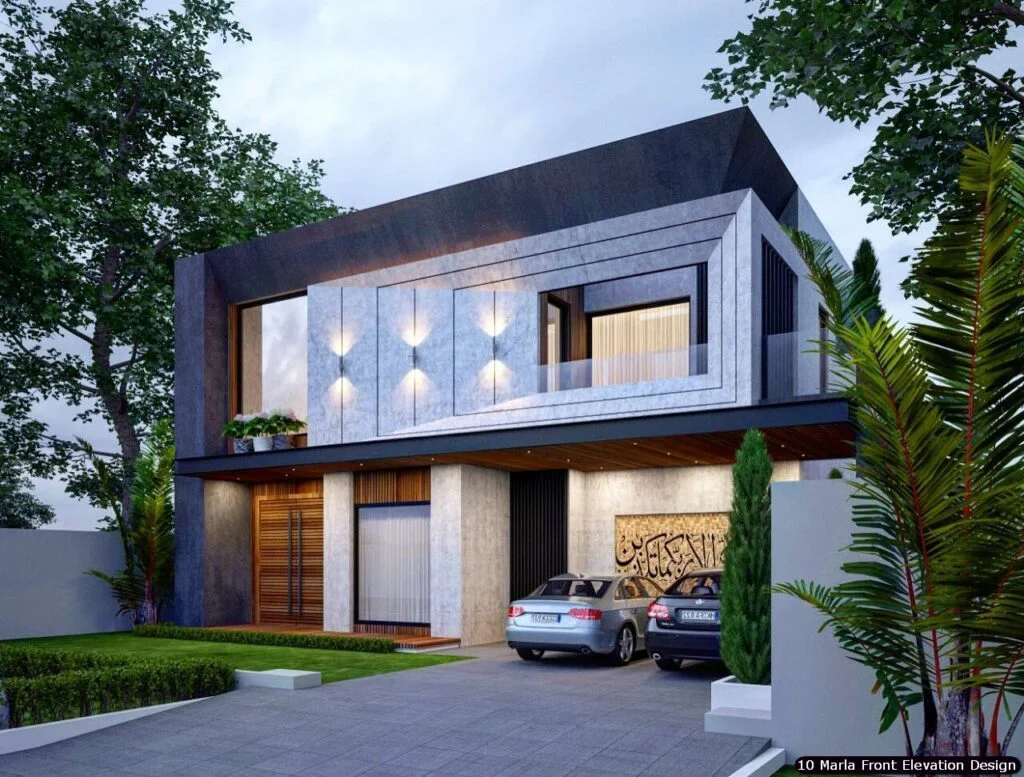 10 Marla House Front Elevation Design (183)