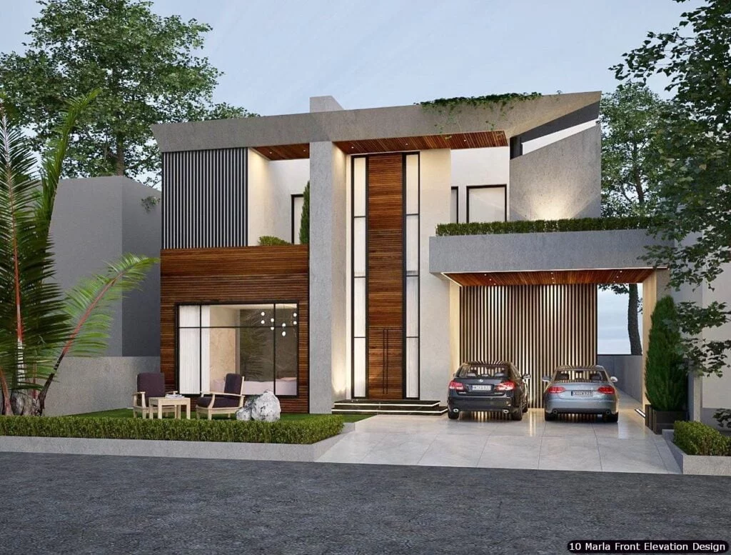 10 Marla House Front Elevation Design (188)