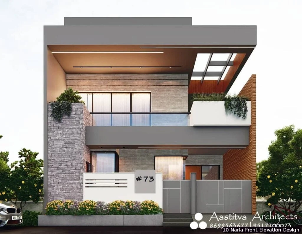 10 Marla House Front Elevation Design (189)