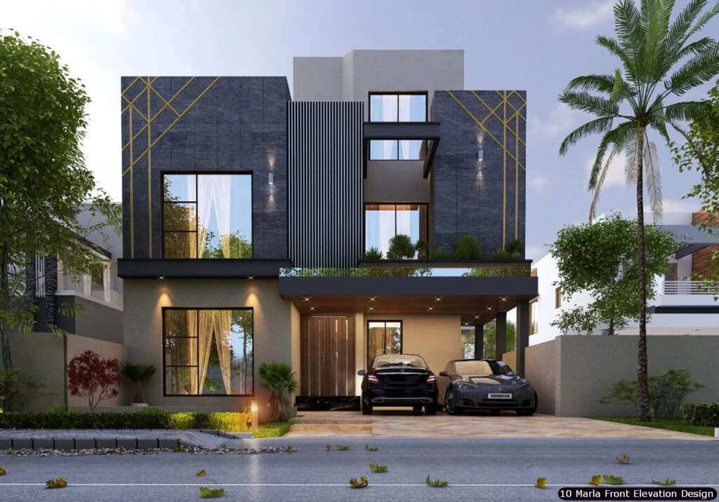 10 Marla House Front Elevation Design (19)