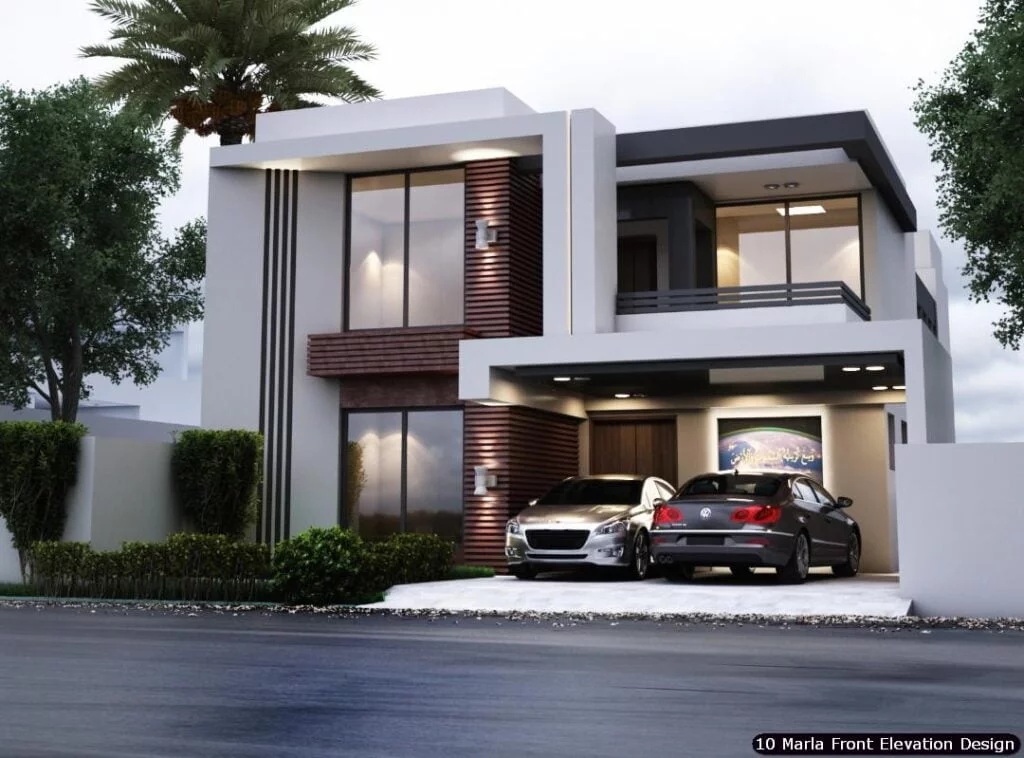 10 Marla House Front Elevation Design (192)