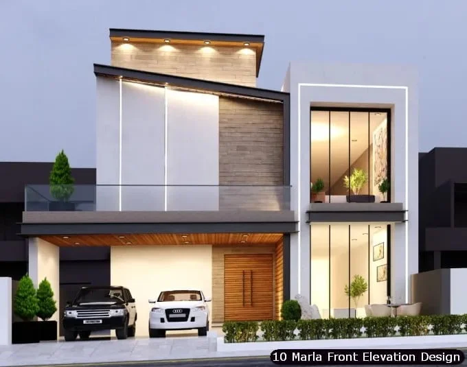 10 Marla House Front Elevation Design (194)