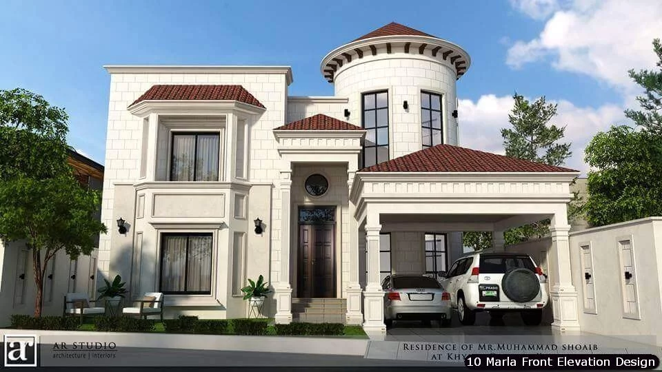 10 Marla House Front Elevation Design (3)