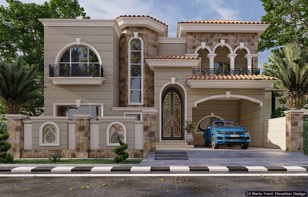 10 Marla House Front Elevation Design (35)