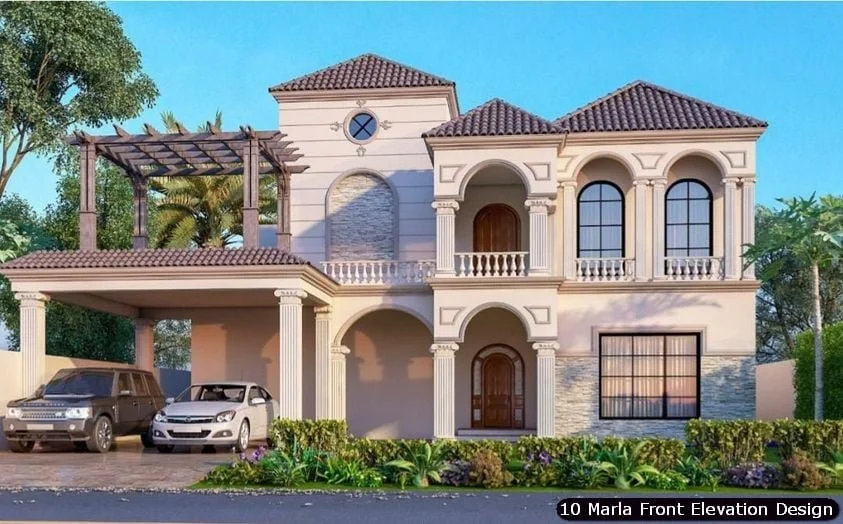 10 Marla House Front Elevation Design (40)