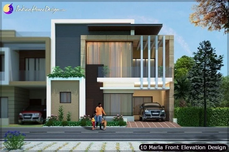 10 Marla House Front Elevation Design (5)