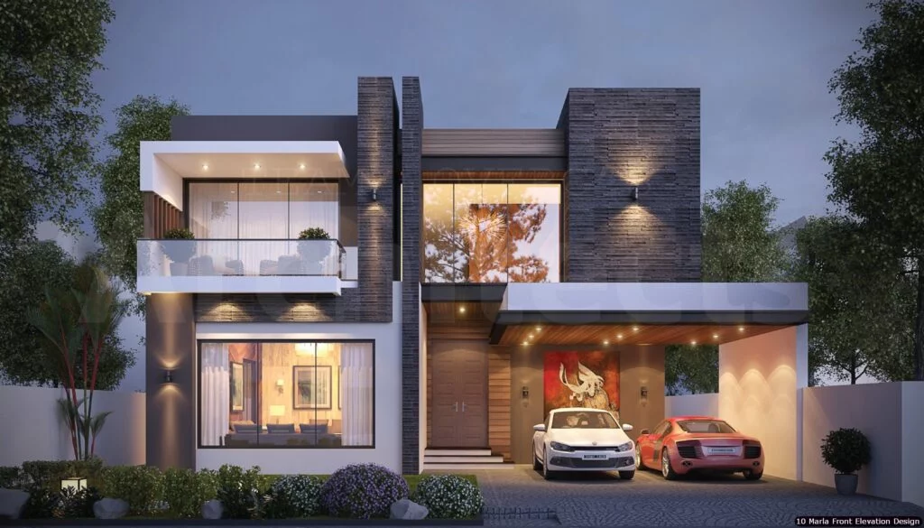 10 Marla House Front Elevation Design (91)