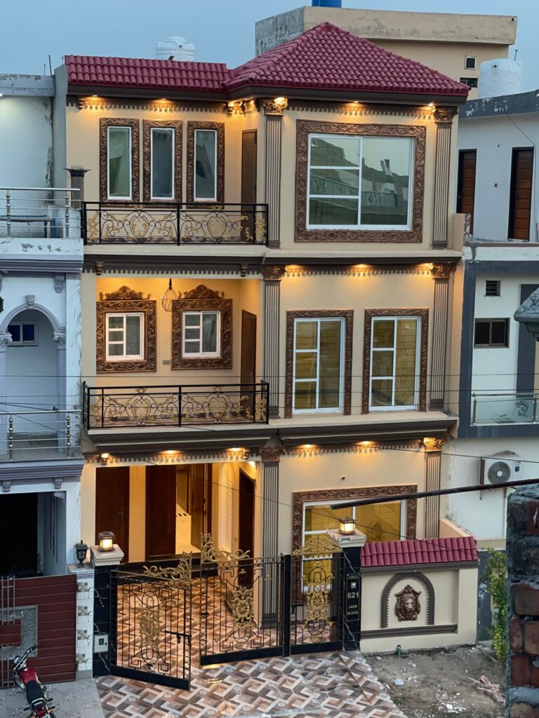 20 Best Front Elevation Designs For 5 Marla House (12)