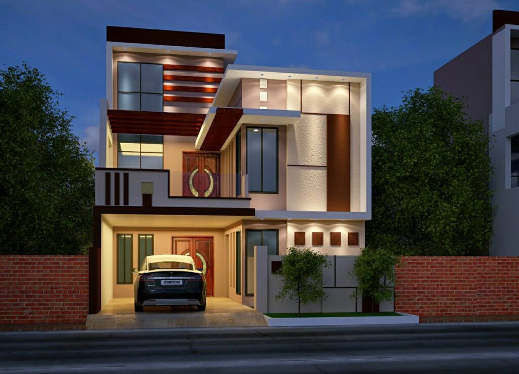 20 Best Front Elevation Designs For 5 Marla House (18)