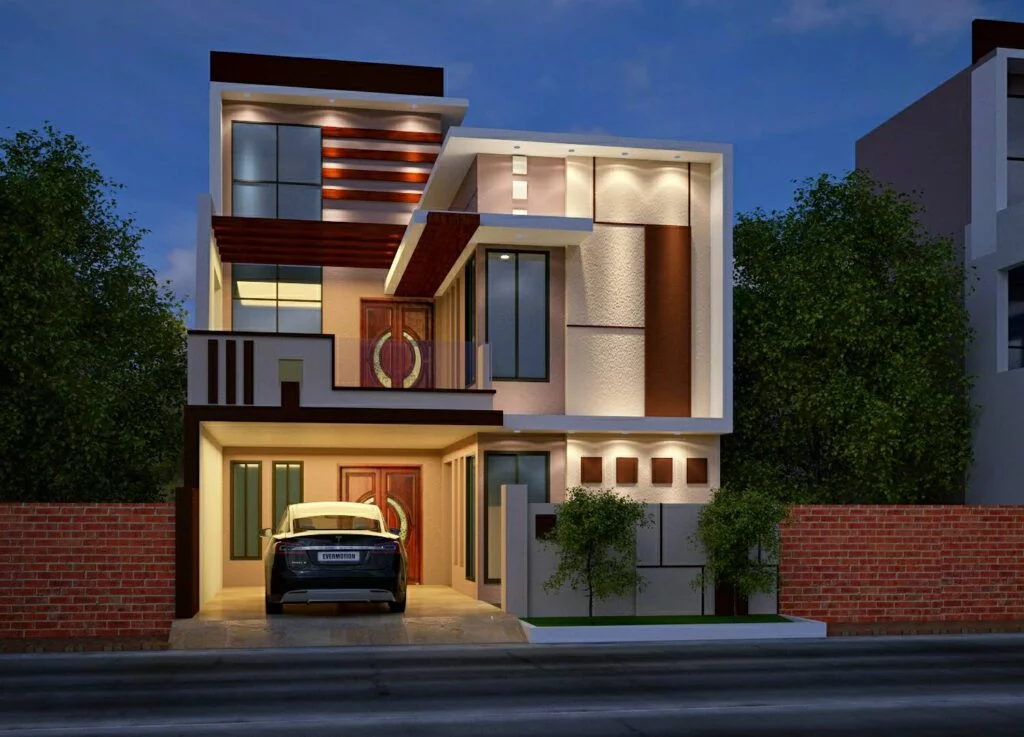 20 Best Front Elevation Designs For 5 Marla House (18)