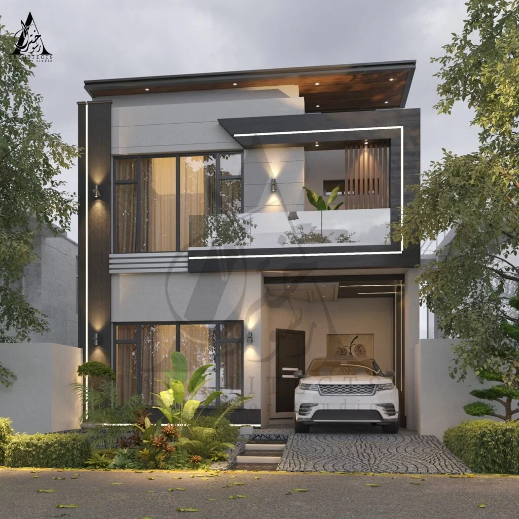 20 Best Front Elevation Designs For 5 Marla House (7)