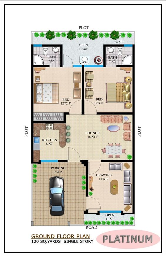 5 Marla Best House Plan