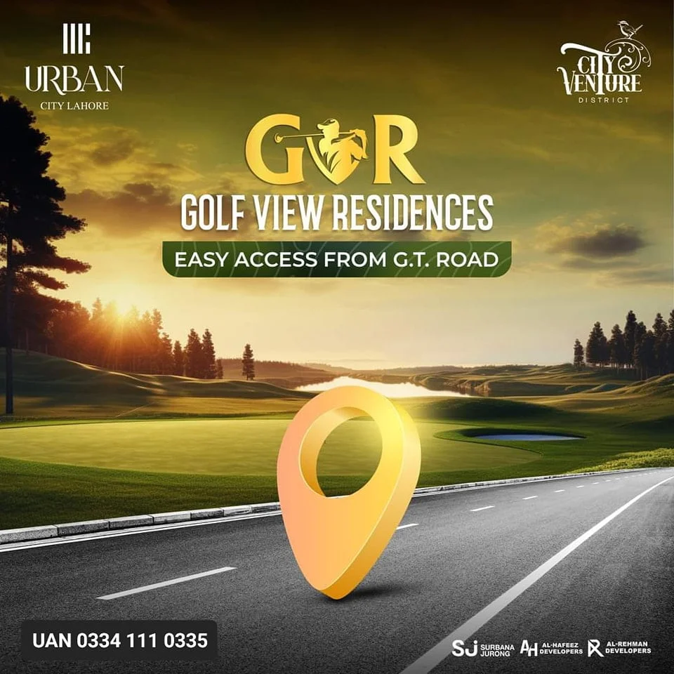 Location of Golf View Residences