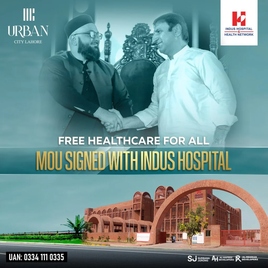 Free Healthcare Facility For Plot Owners of Urban City Lahore by Indus Hospital