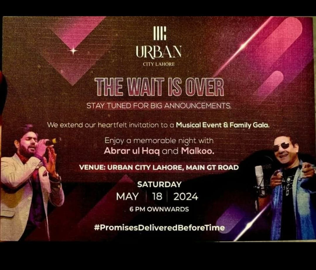 Musical Event & Family Gala at Urban City Lahore