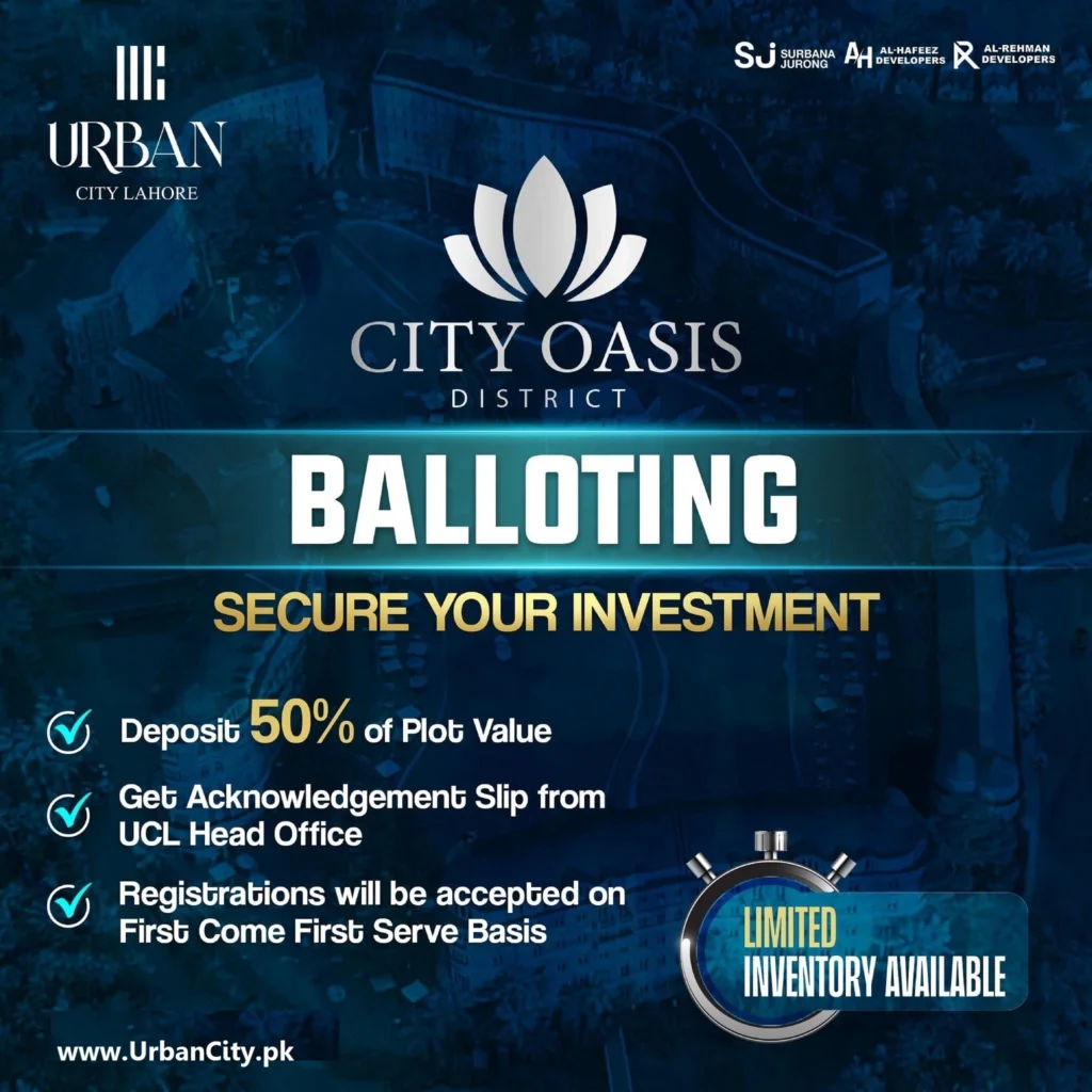 City Oasis Block Balloting Details
