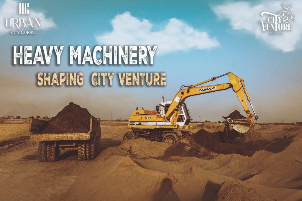 Land Leveling in Progress at City Venture District
