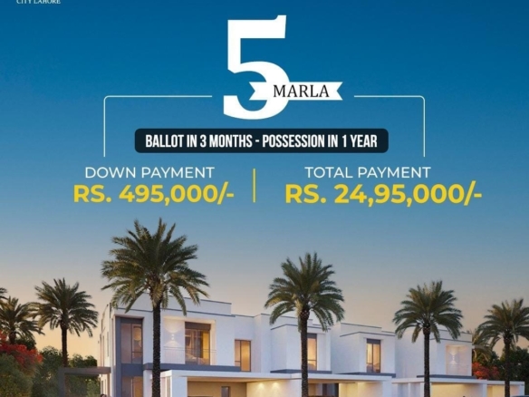 On Ground Plots on Installments in Lahore