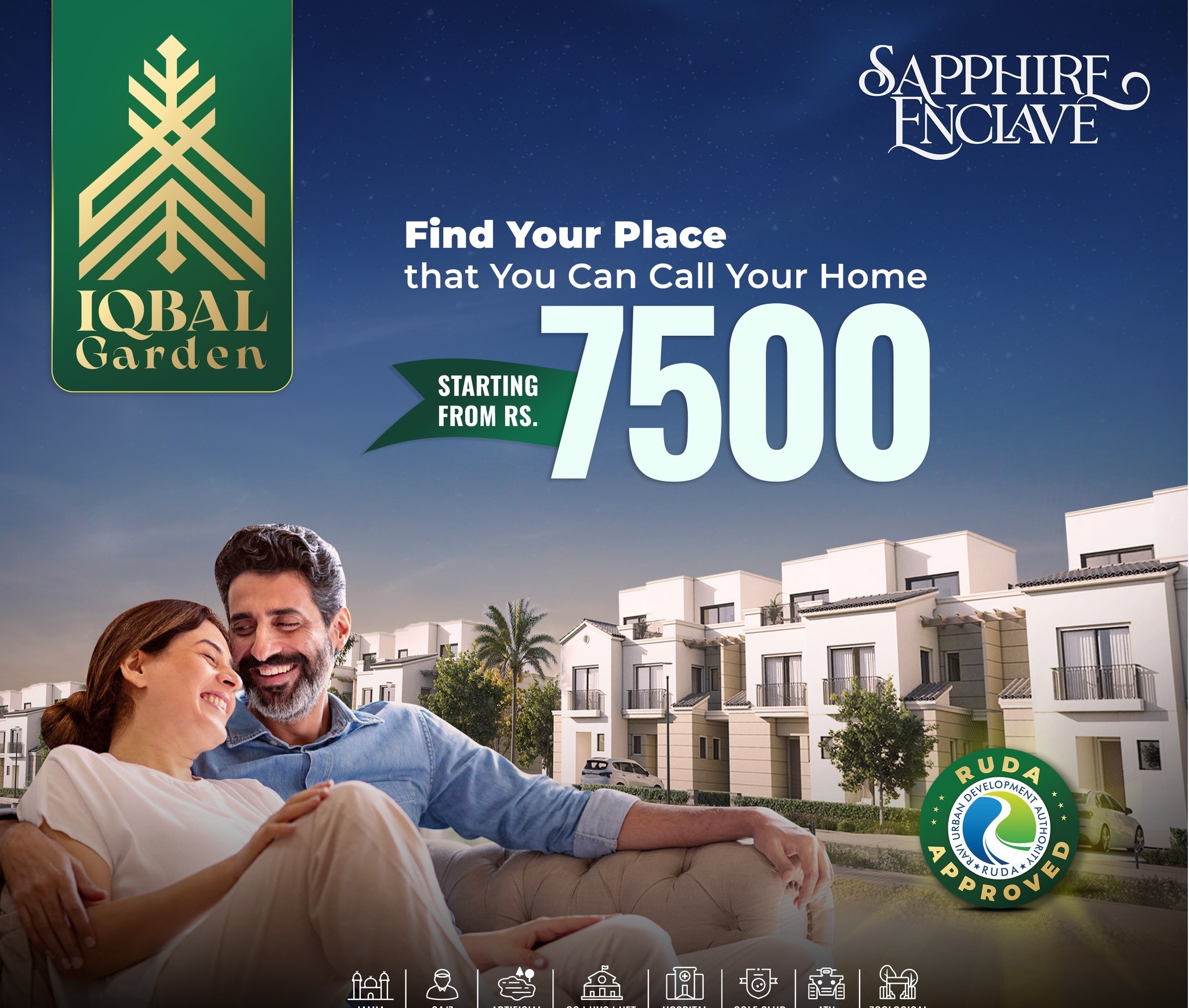 Sapphire Enclave of Iqbal Garden Lahore