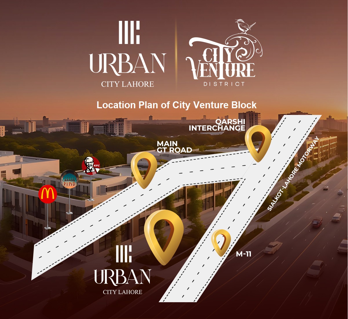 Location of City Venture Block