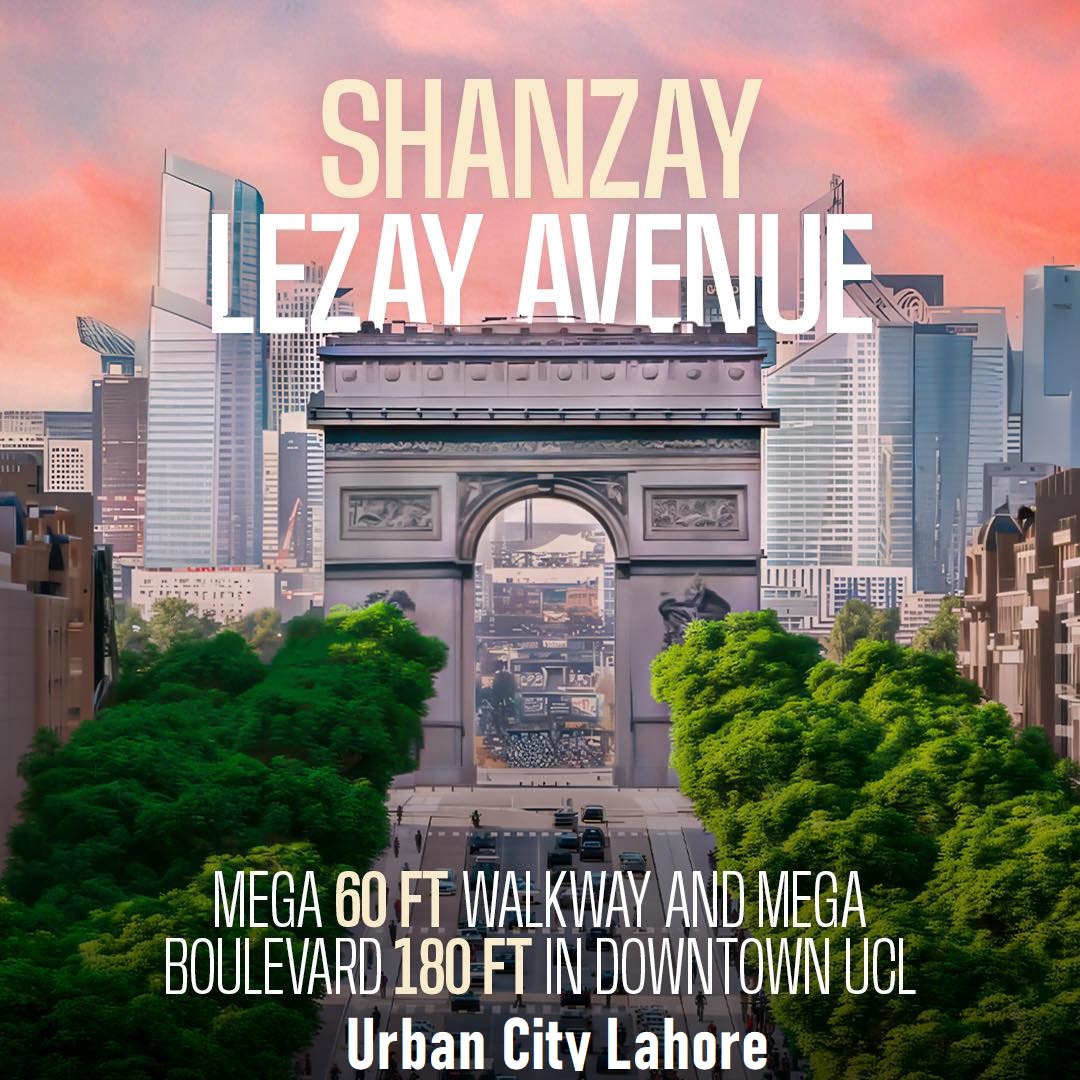 Shanzay Lezay Avenue at Urban City Lahore