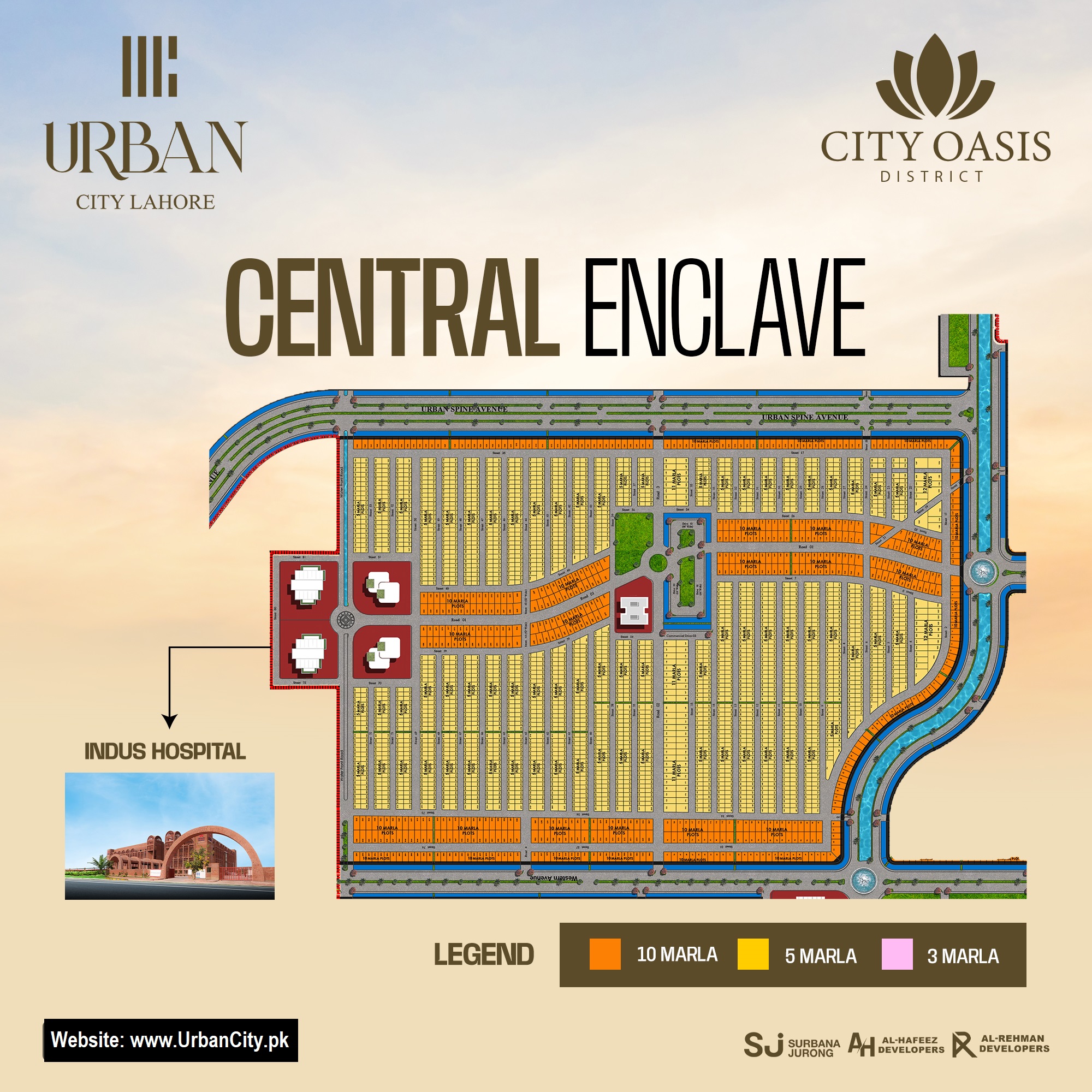 Central Enclave City Oasis Block