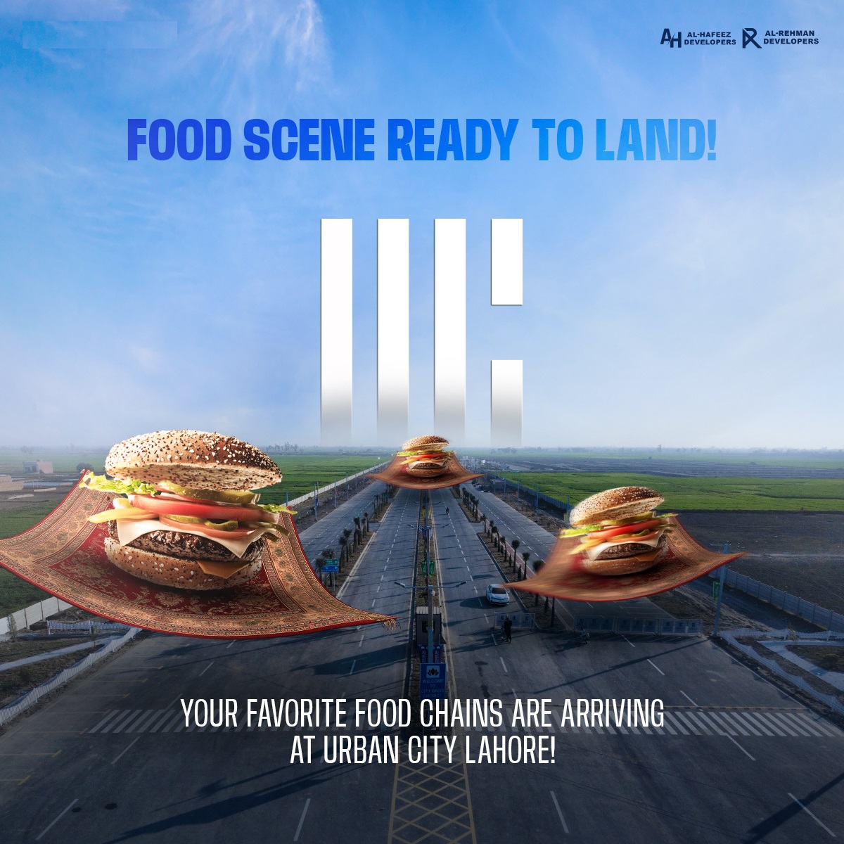 Big Food Brands Coming to Urban City Lahore